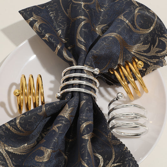 Napkin Rings - Spiral Design