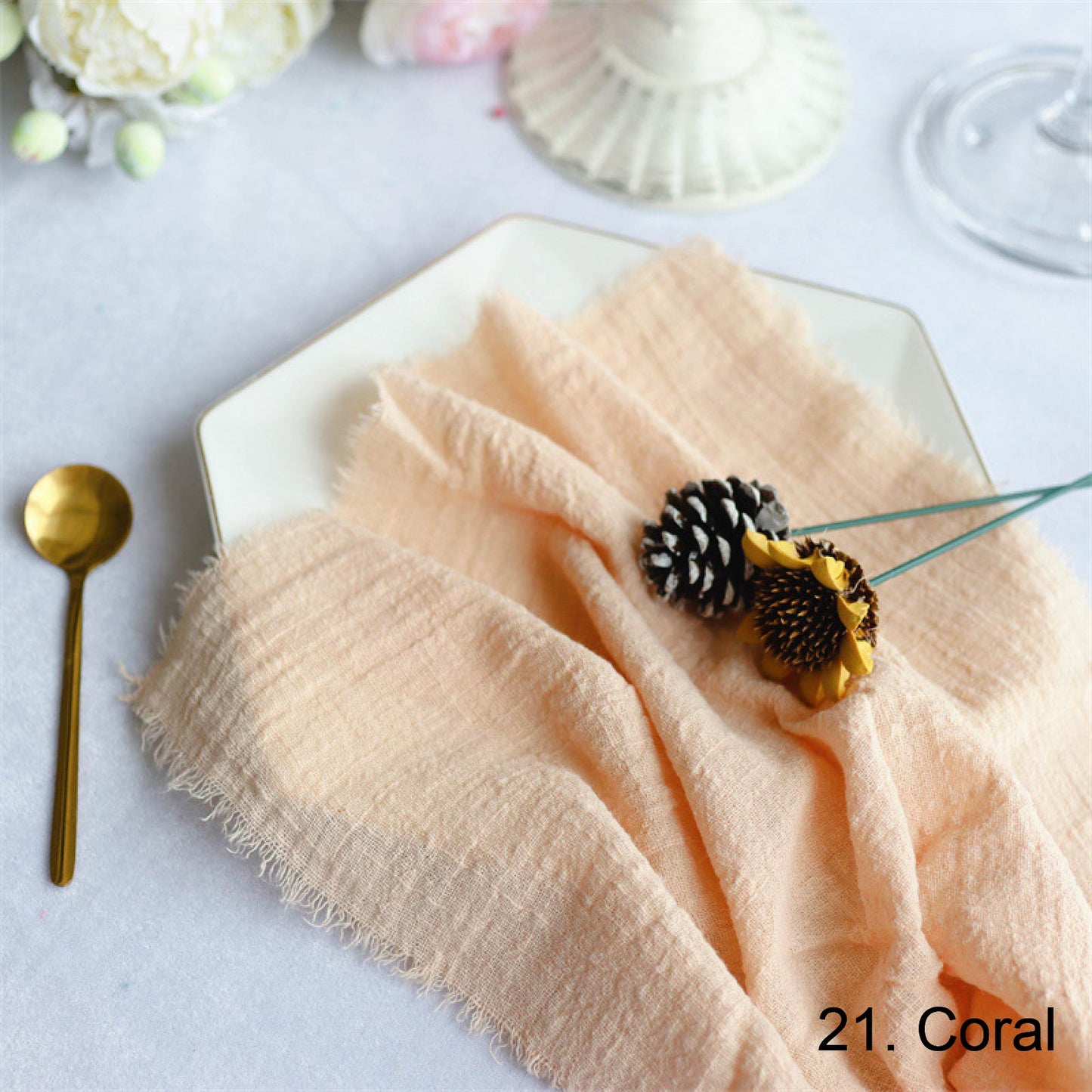 Beautiful Cheesecloth Napkins | Gauze Napkins | Aprons and More